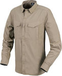 Helikon Tex Men's Shirt Long-sleeved Silver Mink