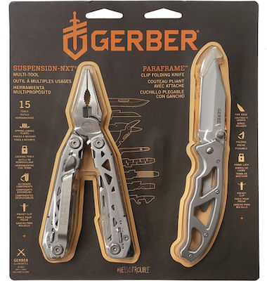 Gerber Suspension Nxt Multitool mit Klinge aus Rostfreier Stahl