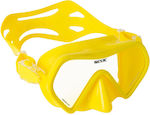 Seac Diving Mask Silicone Mantra Md in Yellow color