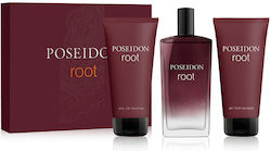 Poseidon Root Ανδρικό Σετ με Eau de Toilette 3τμχ