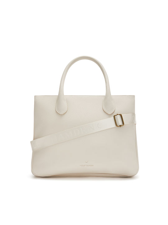 Violet Hamden Damen Tasche Hand Beige