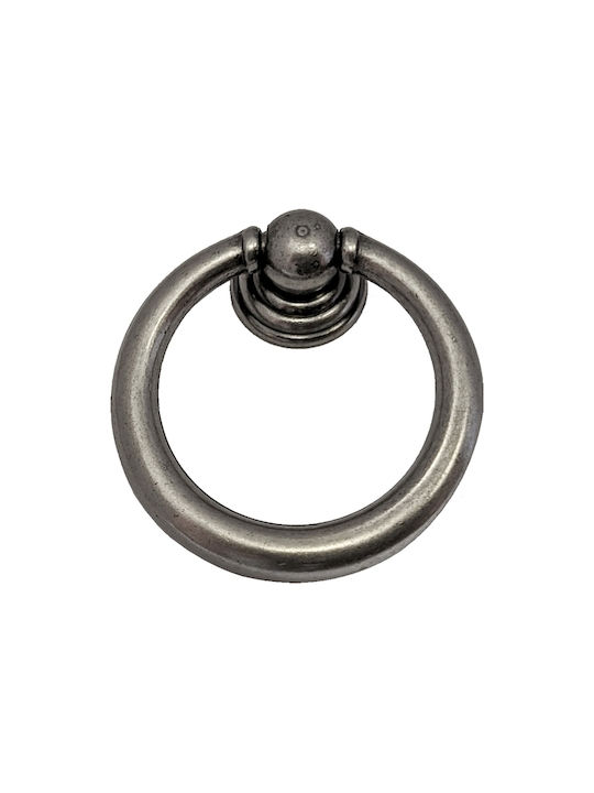 Besana Knopf Möbelgriff aus Metallisch Cassieros 23mm (Zentrenabstand 25mm) M1022 1Stück