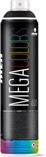 Montana Colors Σπρέι Βαφής Mega Colors Ασημί 600ml