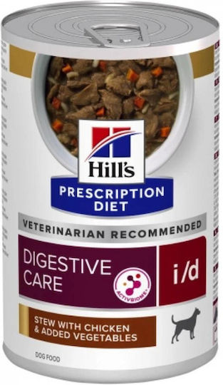 Hill's Canine I D Влажна Храна за Кучета в Може да Диетична с Пилешко 354гр