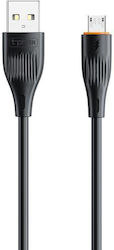 T-Phox X-Lite 1662970293 Regular USB 2.0 σε micro USB 1m Μαύρο T-Phox X-Lite 1662970293 Regular USB 2.0 σε micro USB 1m Μαύρο