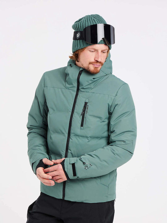 Protest Men's Winter Jacket Windproof Atlantic Green