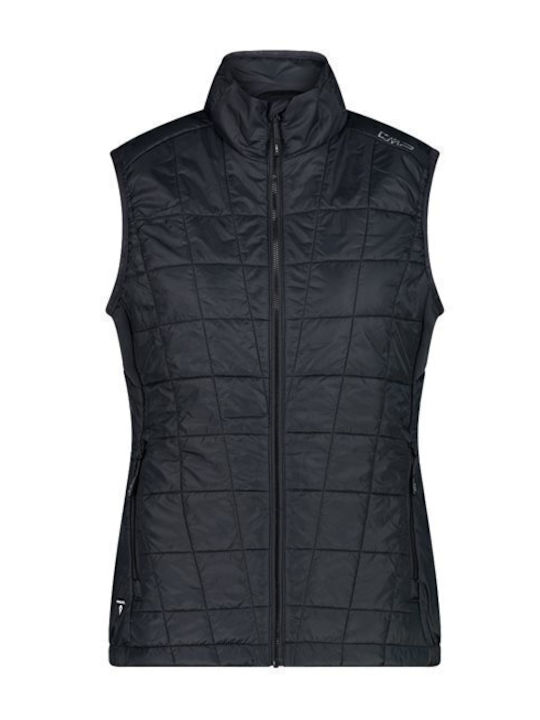 Sleeveless Winter Jacket Gray