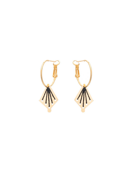 LifeLikes "kedima Earrings Pendants Gold Plated