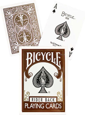 Bicycle Pachet de cărți Plastică pentru Poker Maro