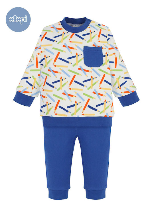 Ellepi Kids Pajamas Cotton Blue