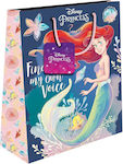 Διακάκης Paper Bag for Gift with Theme "Disney Princess" Blue 33x10x45cm.