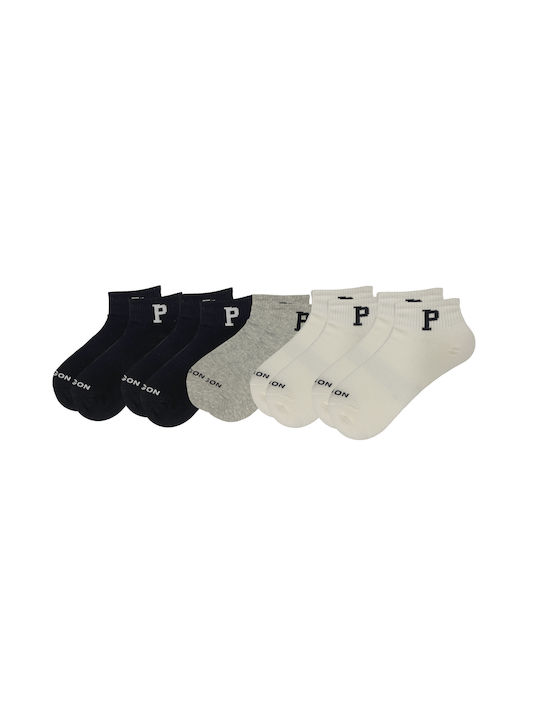 Yongtailong Electronic Women's Socks Black/Grey/White