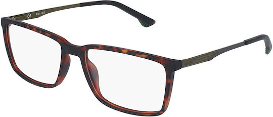Police Eyeglass Frame Brown Tortoise VPL949 03AZ