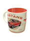 Nostalgic Art Becher Keramik Rot 330ml