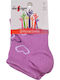 Design Socks Kids' Ankle Socks Purple