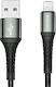 Jellico B12 Редовна USB-A към Lightning кабел Черен 2м (34.912.1049)