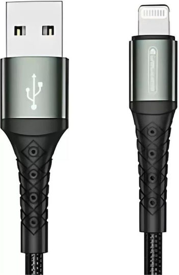 Jellico B12 Редовна USB-A към Lightning кабел Черен 2м (34.912.1049)