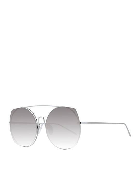 Ana Hickmann Women's Sunglasses with Silver Met...