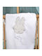 Miffy Κουβέρτα Αγκαλιάς & Λίκνου Fleece Γκρι Γκρι 80x100εκ.