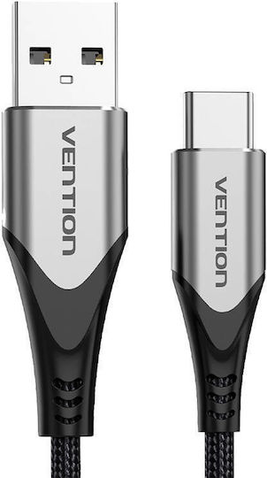 Vention USB 2.0 Cable USB-C Male - USB-A Gray 3m CODHI
