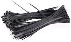 EL-Tech EL-Tech Kunststoff Kabelbinder 550mmx7.6mm in Schwarz Farbe (1 Stück) 133-295507051