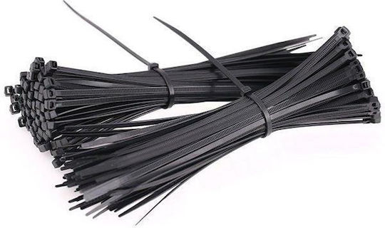 EL-Tech Plastic Cable Tie 140mmx3.6mm In Black Colour 1pc 133-291403051