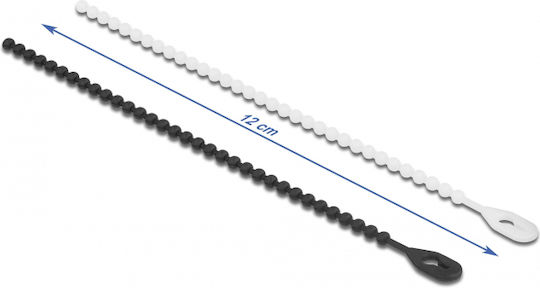 DeLock DeLock Plastic Cable Ties 120mm x 3.6mm in Black Colour (100 pcs)