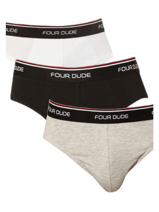 Herren Slips Multicolour mit Mustern 3Packung