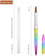 Kolinsky Nail Brush Acrylic with Natural Hair