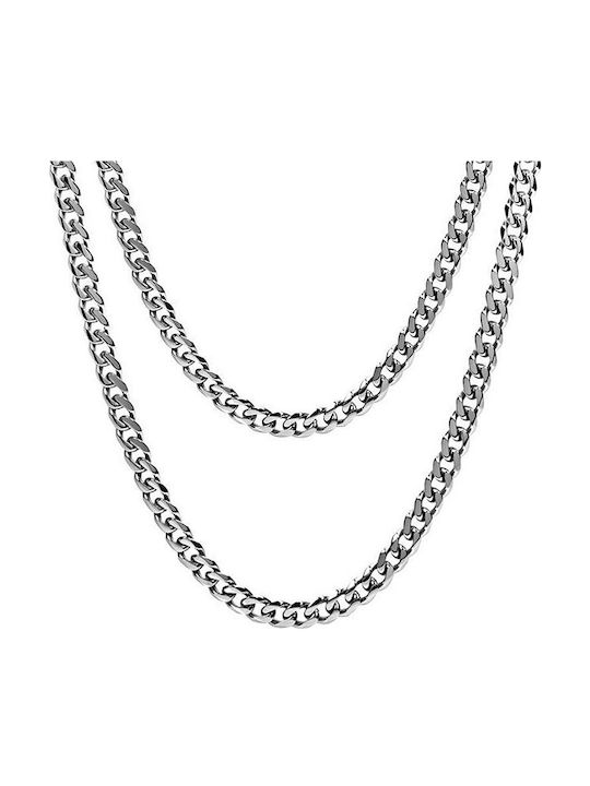 Theodora's Jewellery Αλυσίδα Λαιμού από Ατσάλι Theodora's Jewellery Αλυσίδα Λαιμού από Ατσάλι