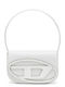 Leather Women's Bag Shoulder White
