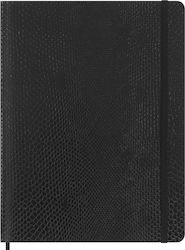 Moleskine Notebook Ruled with Elastic Black