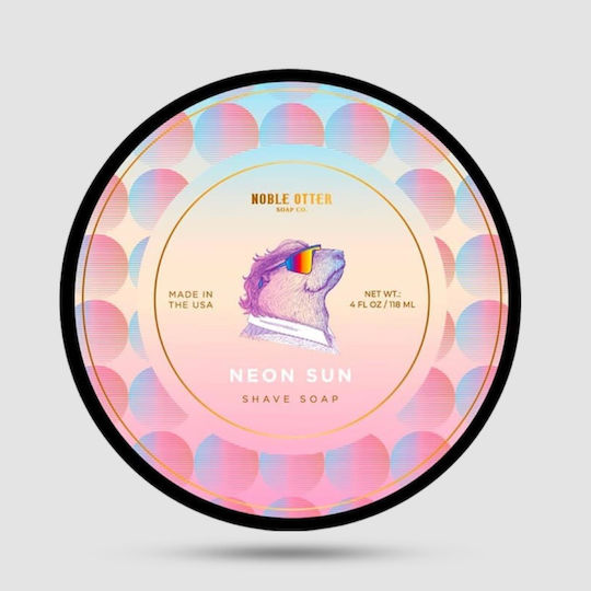 Noble Otter Neon Sun Σαπούνι Ξυρίσματος 118ml