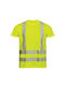 Fageo Work T-Shirt Yellow with Reflective Tapes
