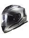 LS2 FF800 Storm II Jeans Titanium Κράνος Μηχανής Full Face ECE 22.06 1530gr με Pinlock και Sunvisor