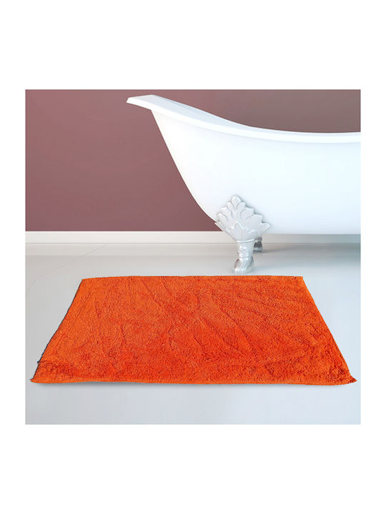 San Lorentzo Bath Mat Cotton Ve-9048 1528A Oran...