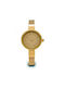 Urban Watch with Gold / Gold Metal Bracelet