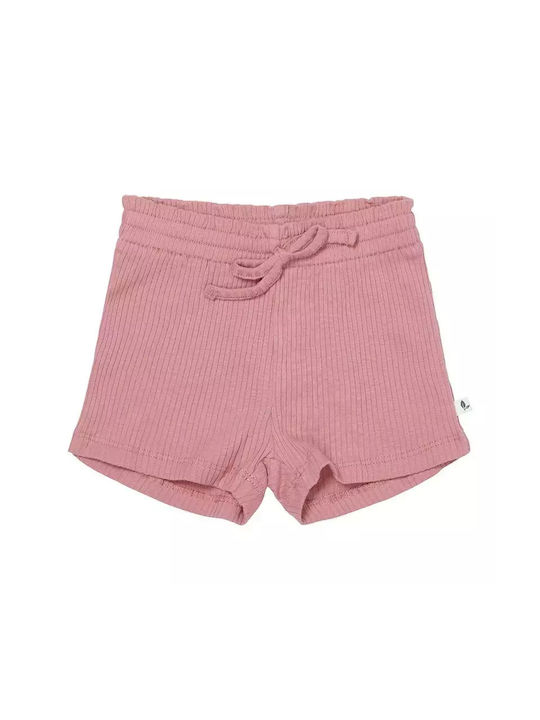 Little Dutch Șort/Bermude pentru copii din material textil Vintage Pink