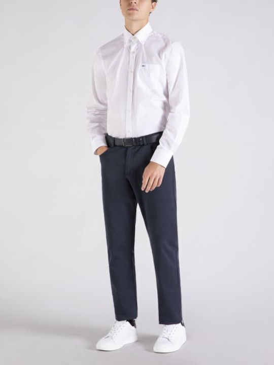 Paul & Shark Long-sleeved Cotton Shirt White