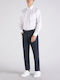 Long Sleeve Shirt in Regular Fit White