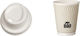 Tessera Biologisch abbaubarer Einwegbecher Kunststoff Weiß 240ml 50Stück