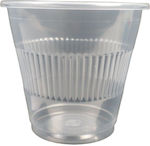 Pahar de unică folosință Plastic Transparent 130ml 50buc