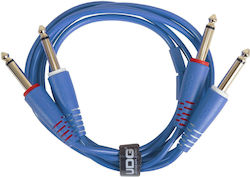 UDG U97002LB 2x 6.3mm male - 2x 6.3mm male 1.5m