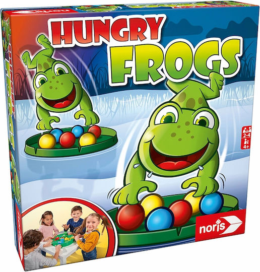 Joc de Societate Joc Hungry Frogs pentru 2-4 Jucători 4+ Ani Noris