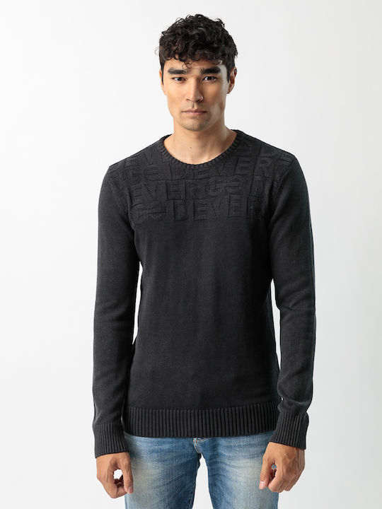 Devergo Men's Long Sleeve Sweater Anthracite Grey