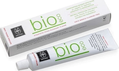 Apivita Bio-Eco Οδοντόκρεμα Χωρίς Φθόριο για Ουλίτιδα , Πλάκα & Τερηδόνα Μάραθο & Πρόπολη 75ml