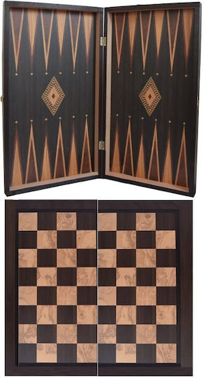 Platinum Games Τάβλι Ξύλινο 48x48cm