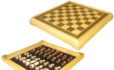Platinum Games Σκακιέρα Ξύλινη 39.6x39.6cm