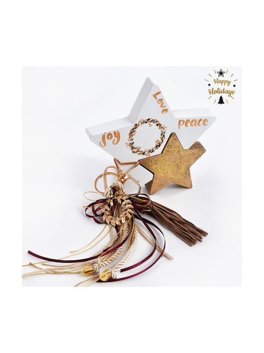 Παρίσης Tabletop Lucky Charm Star 8x28.5cm 1pcs