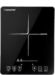 Amzchef Induction Countertop Single Burner Black